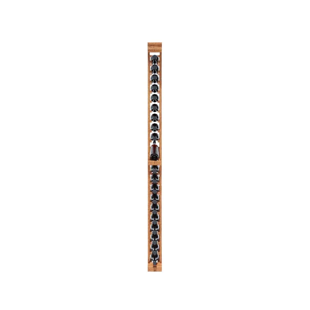 1 Column - 20 Bottle 7ft Wine Rack Kit with Display
