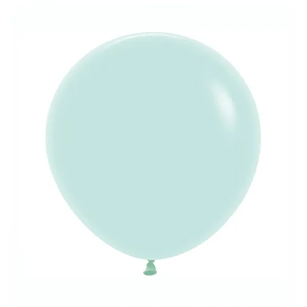 18" Balloon Chalk Pastel Green