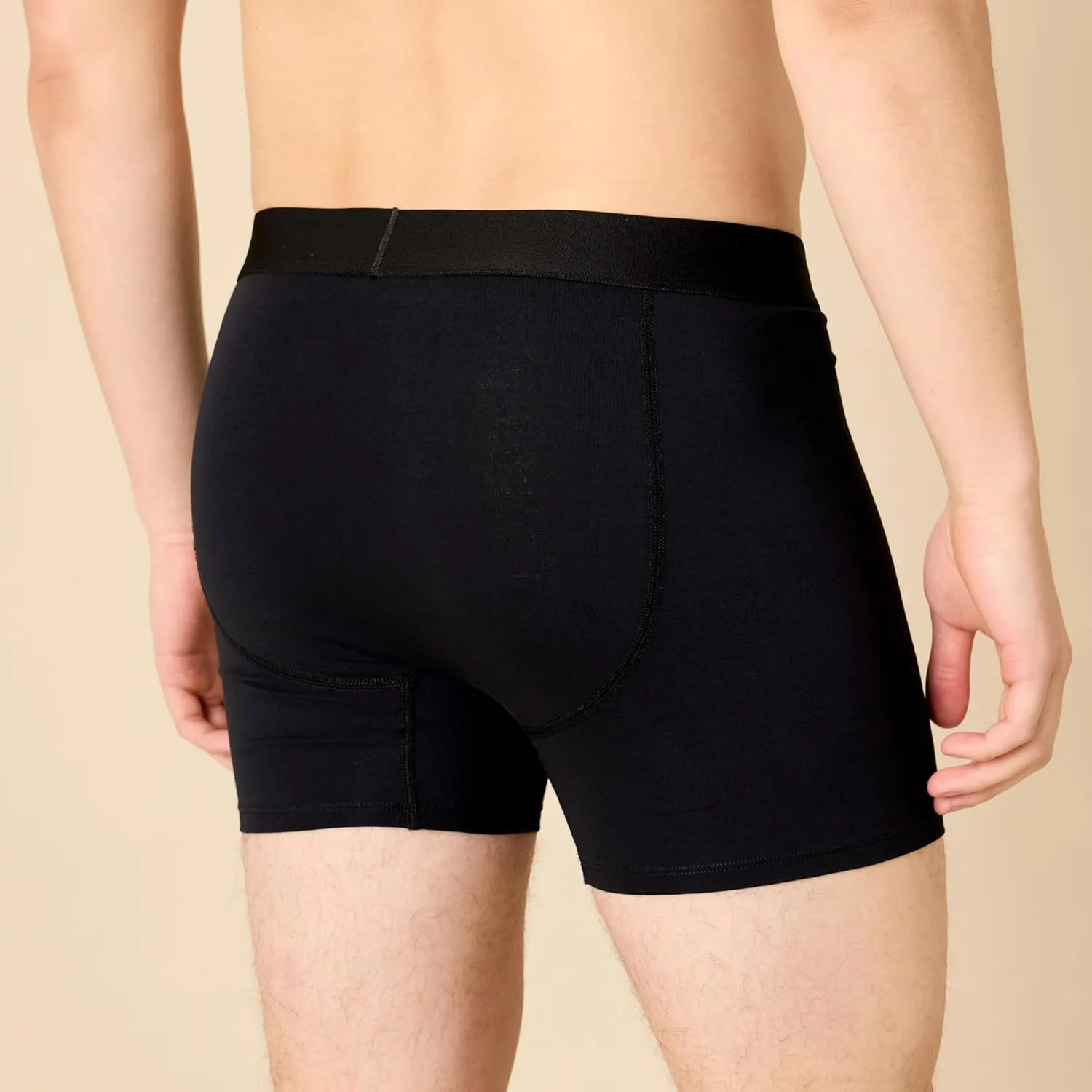 Amazon Essentials Men's Cotton Jersey Boxer Briefs (Available in Big & Tall), 5-Pack