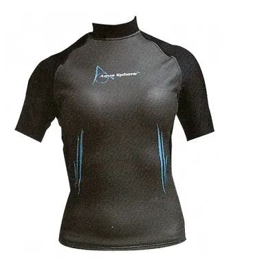 AQUASPHERE Women&#39;s Aqua Skin Short Sleeve Top - Small