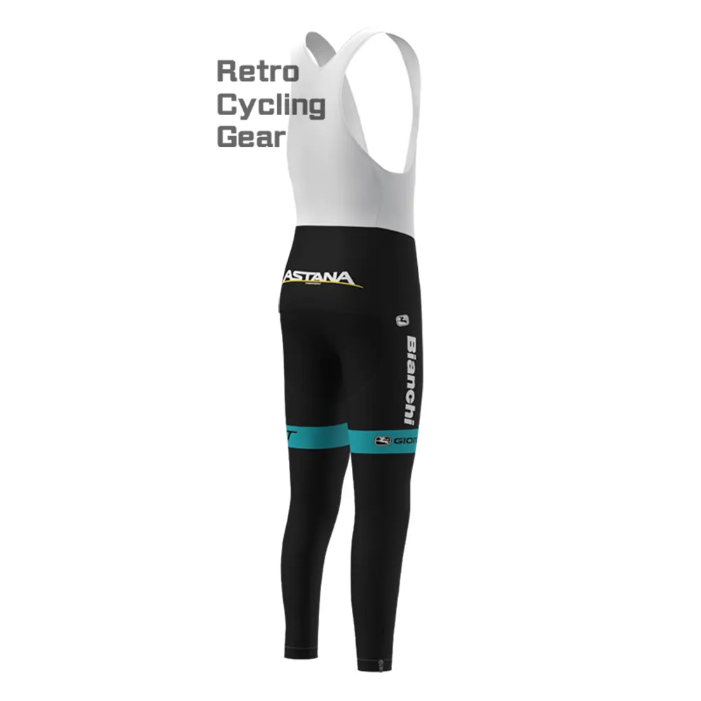 Astana Bianchi Fleece Long Cycling Kits