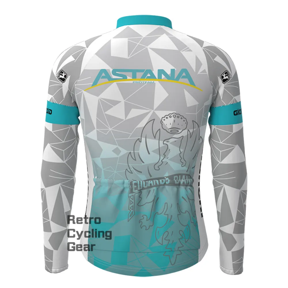 Astana Bianchi Fleece Long Cycling Kits