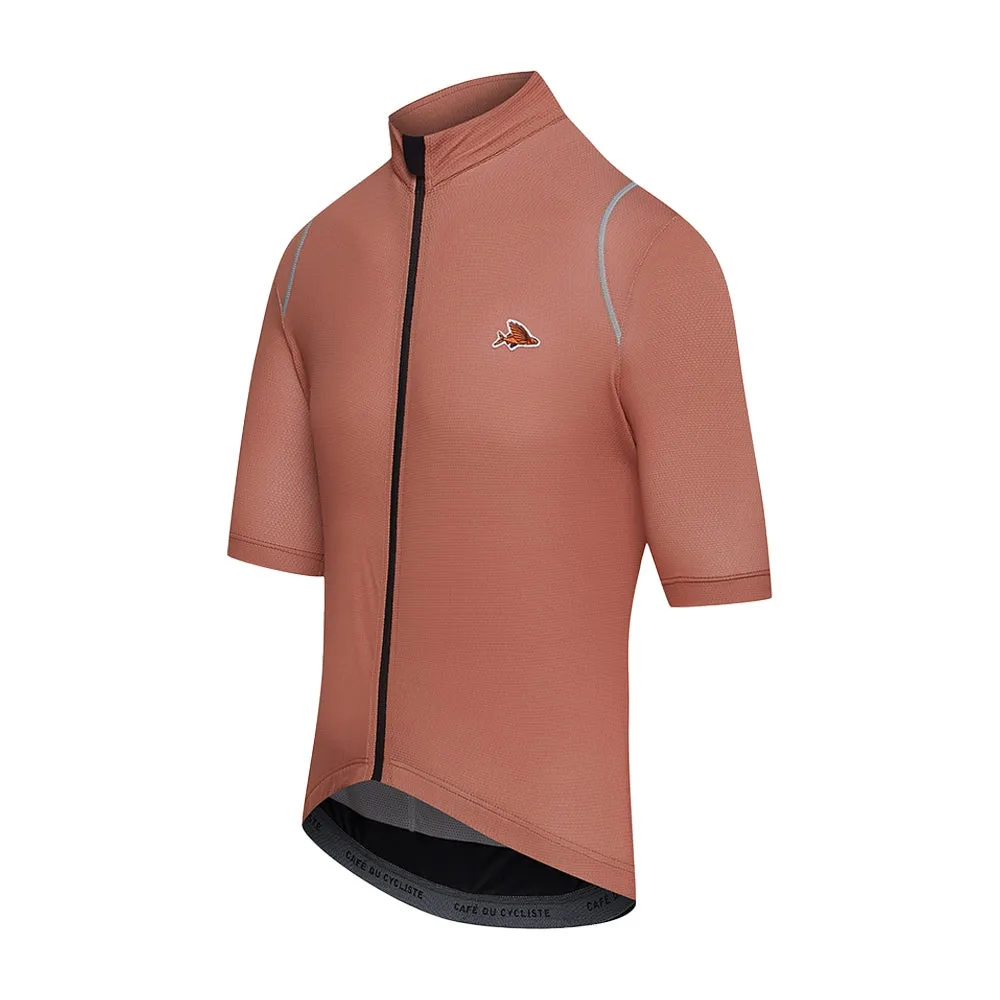 CAFE DU CYCLISTE Mona Cycling Jersey - Cashew