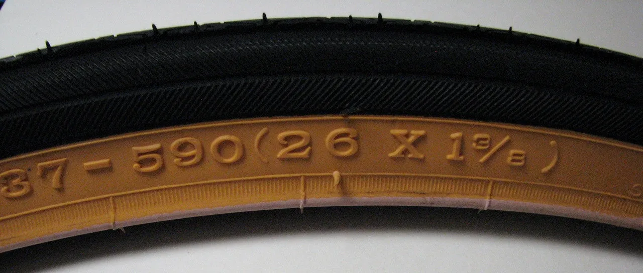 Deli 26 x 1 3/8 Vintage tire - Live 4 Bikes