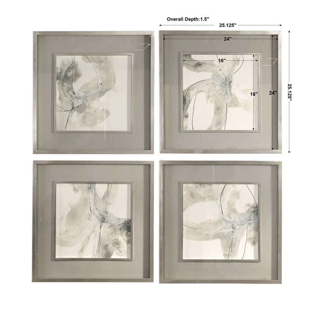 DIVINATION FRAMED PRINTS, S/4