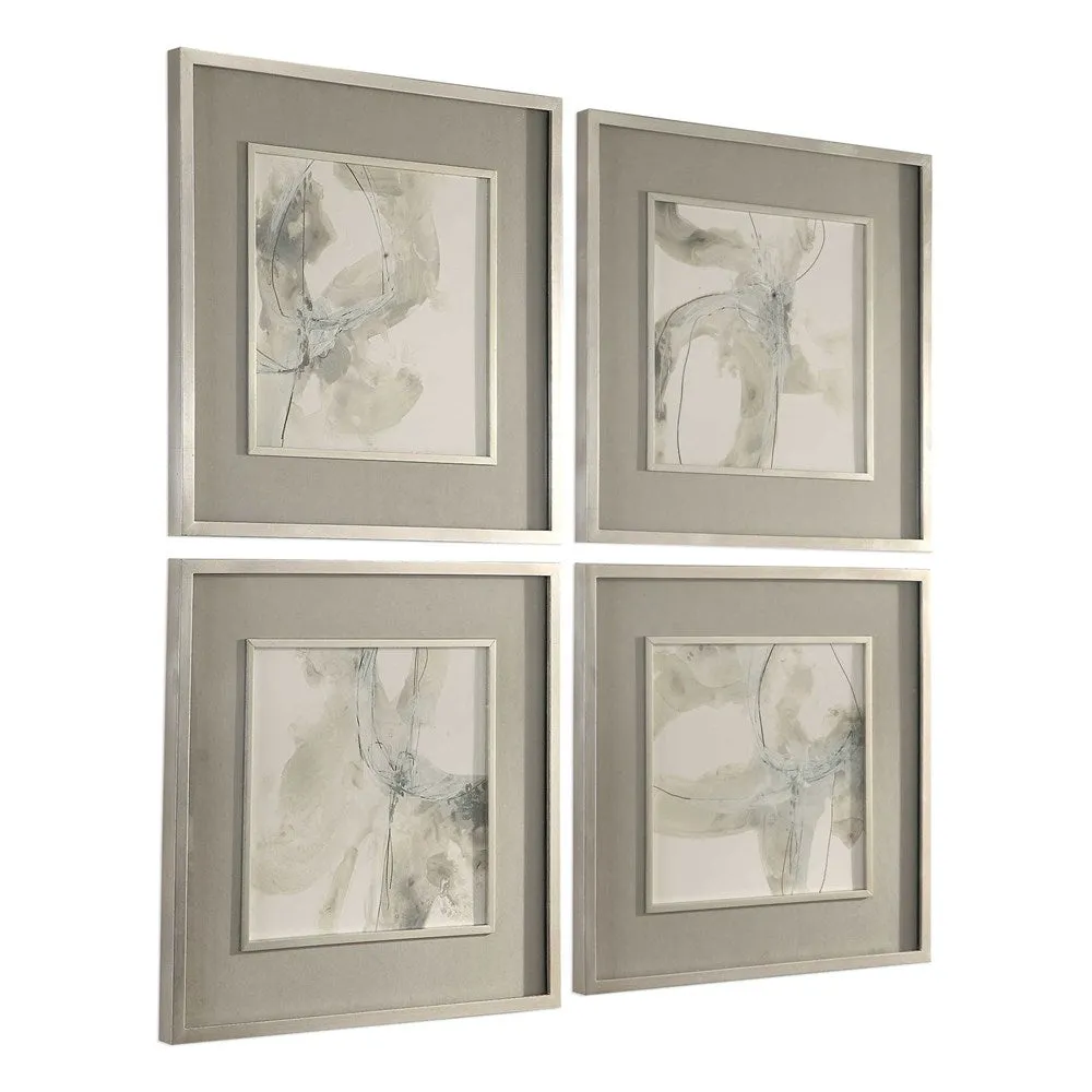 DIVINATION FRAMED PRINTS, S/4