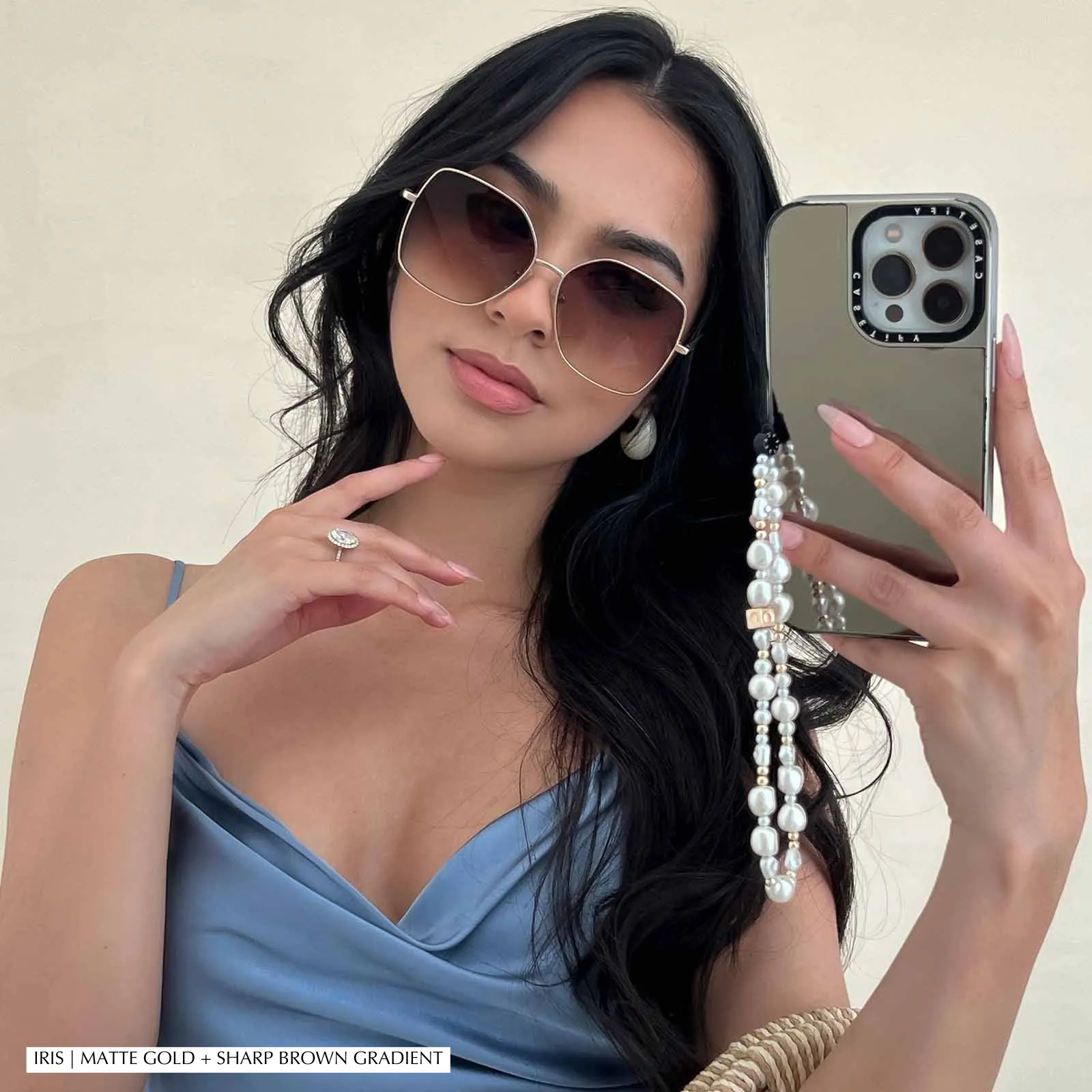 IRIS - MATTE BLACK   TWILIGHT GRADIENT SUNGLASSES