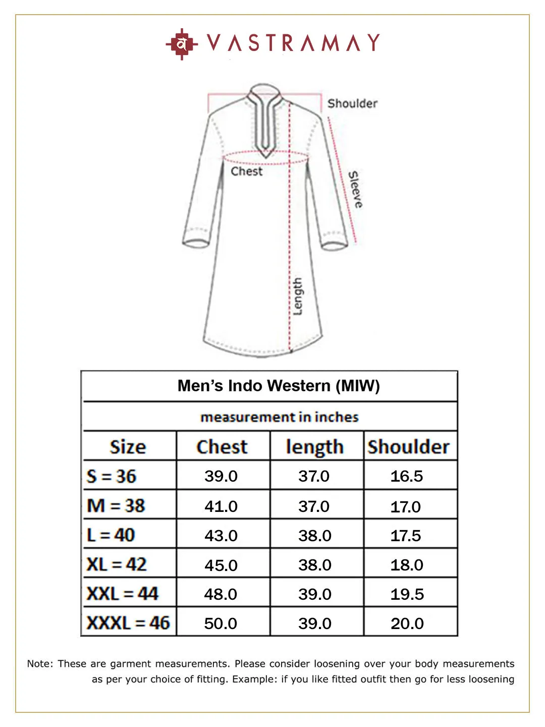 Jashvi Men's Mint Green Sherwani Only Top