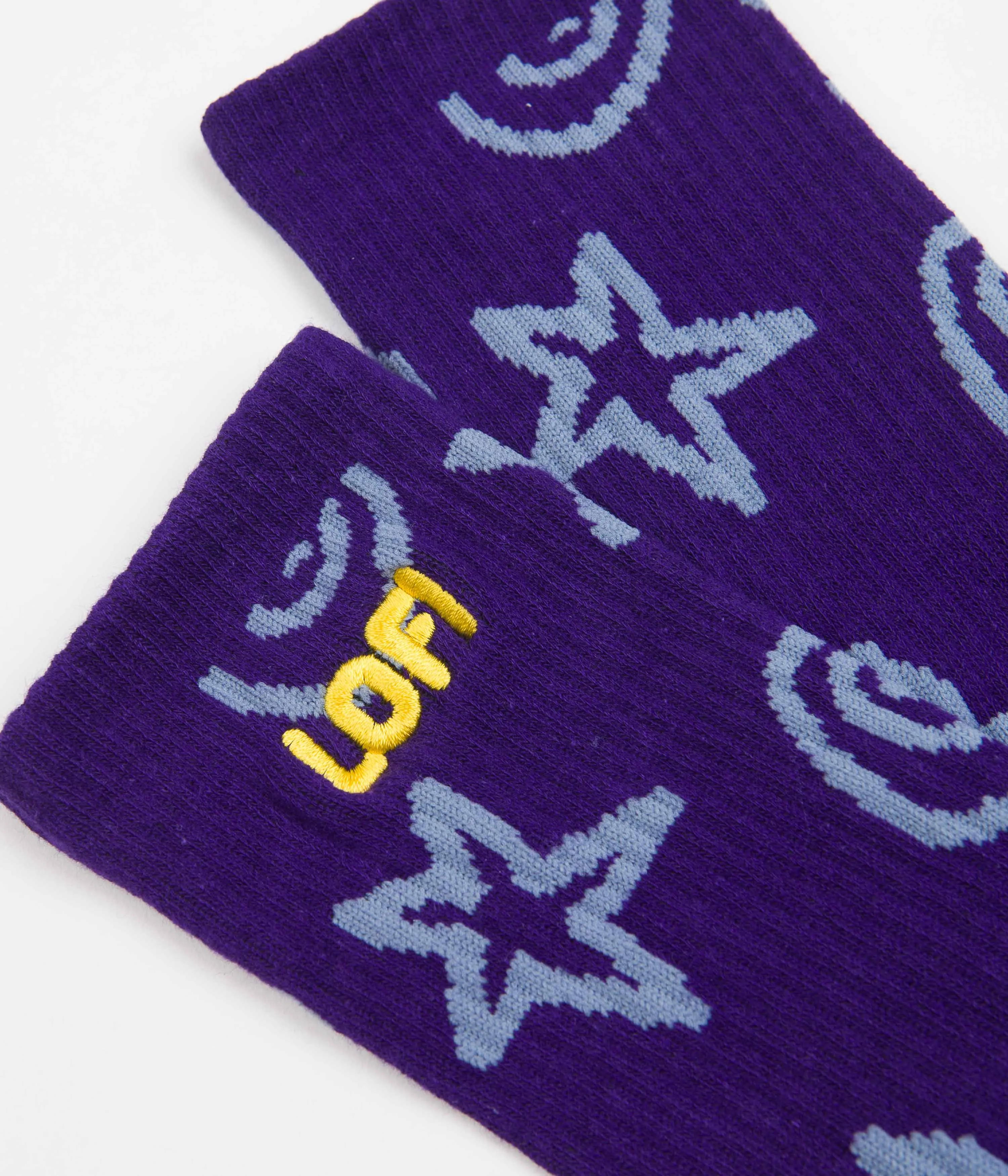 Lo-Fi Shapes Socks - Slate
