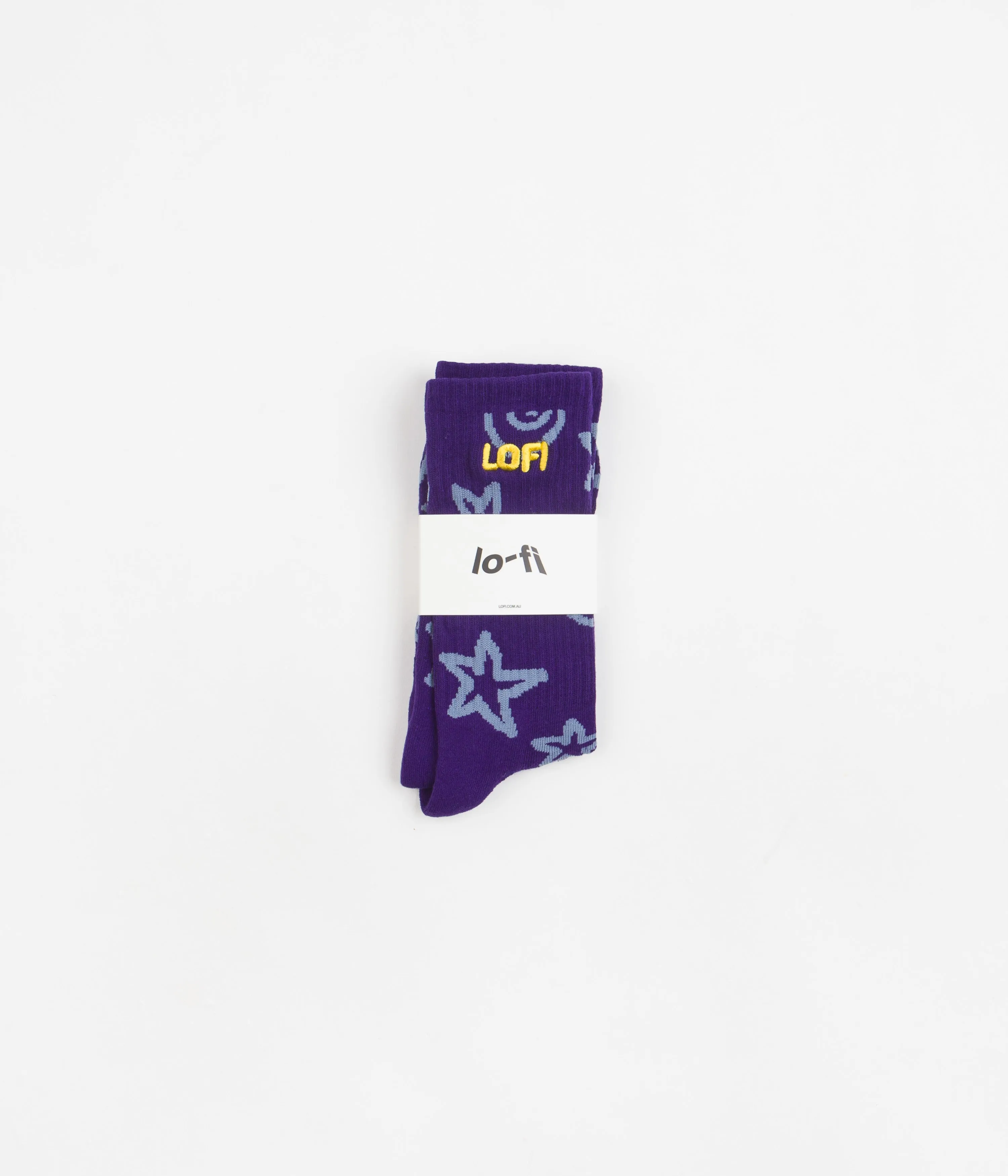 Lo-Fi Shapes Socks - Slate