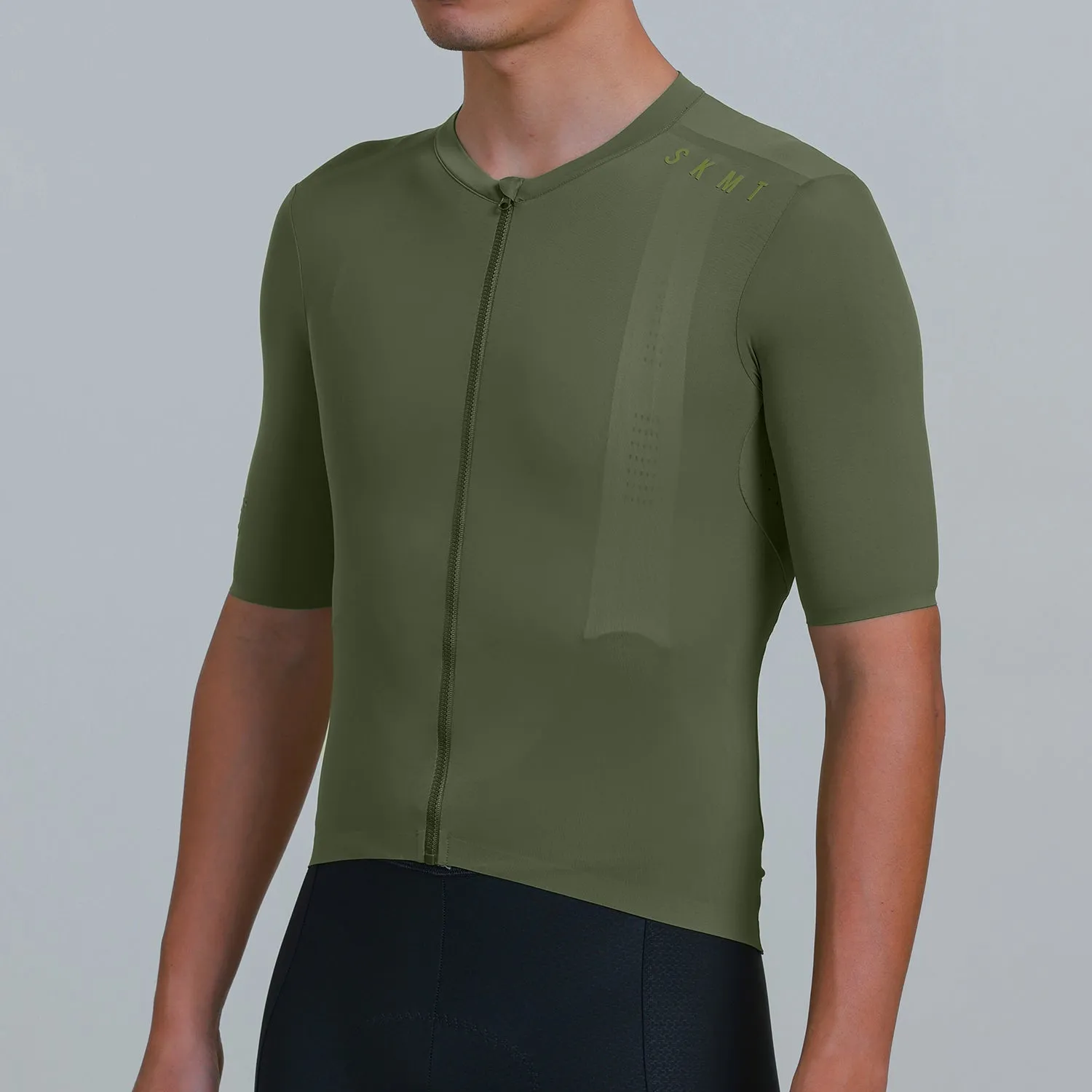 Men's Cycling Jersey Minima Bronze Green