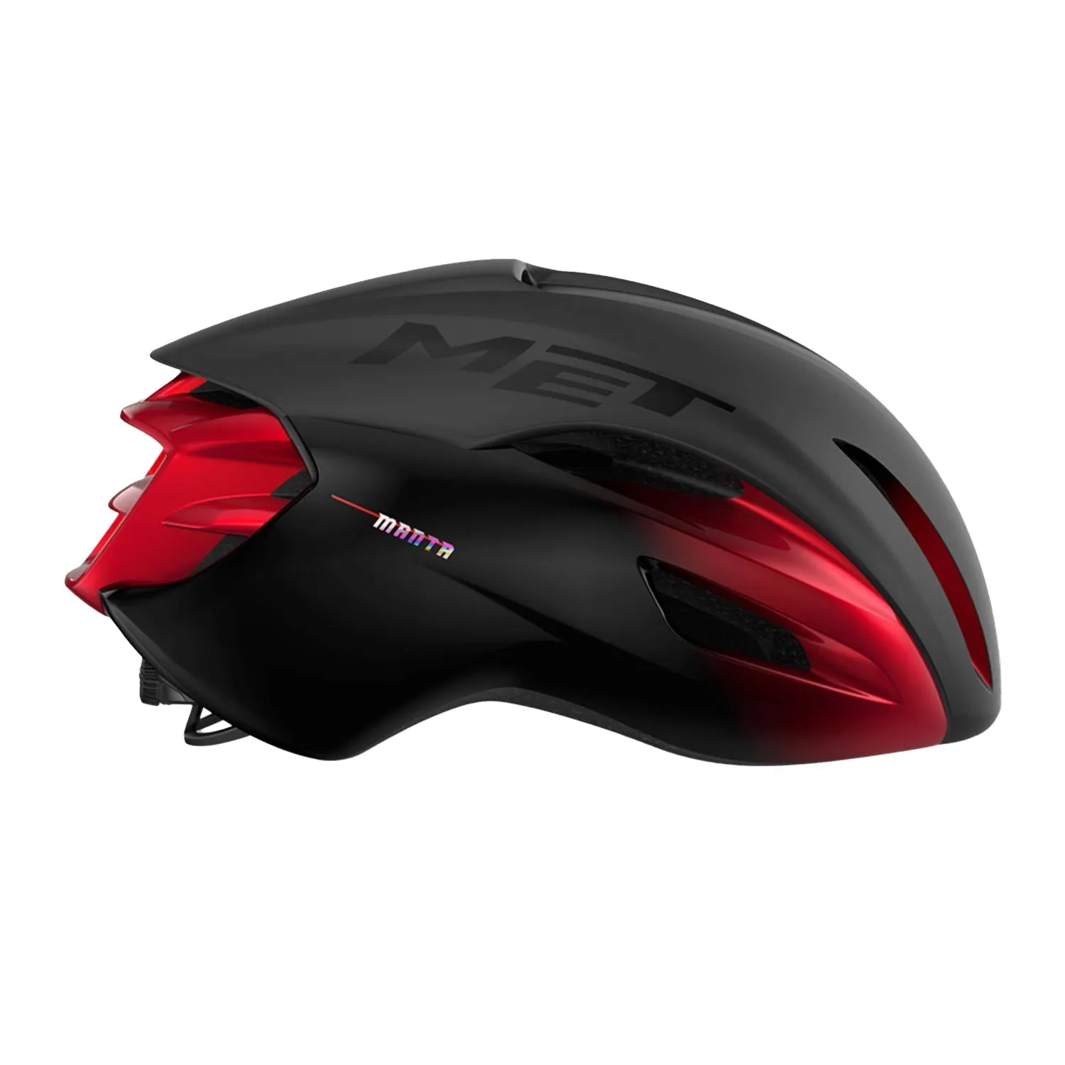 MET Cycling Helmet Manta MIPS - Black/Red
