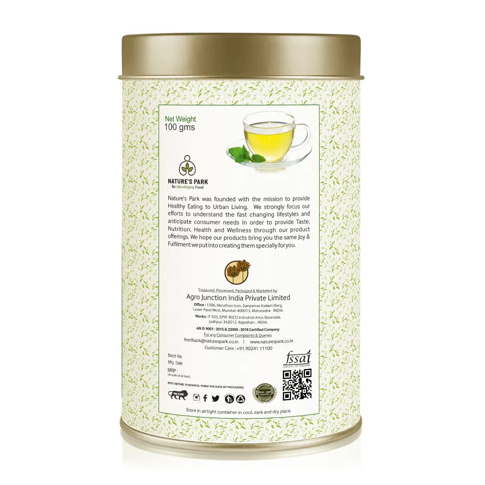 Mint Green Tea Can (100 g)