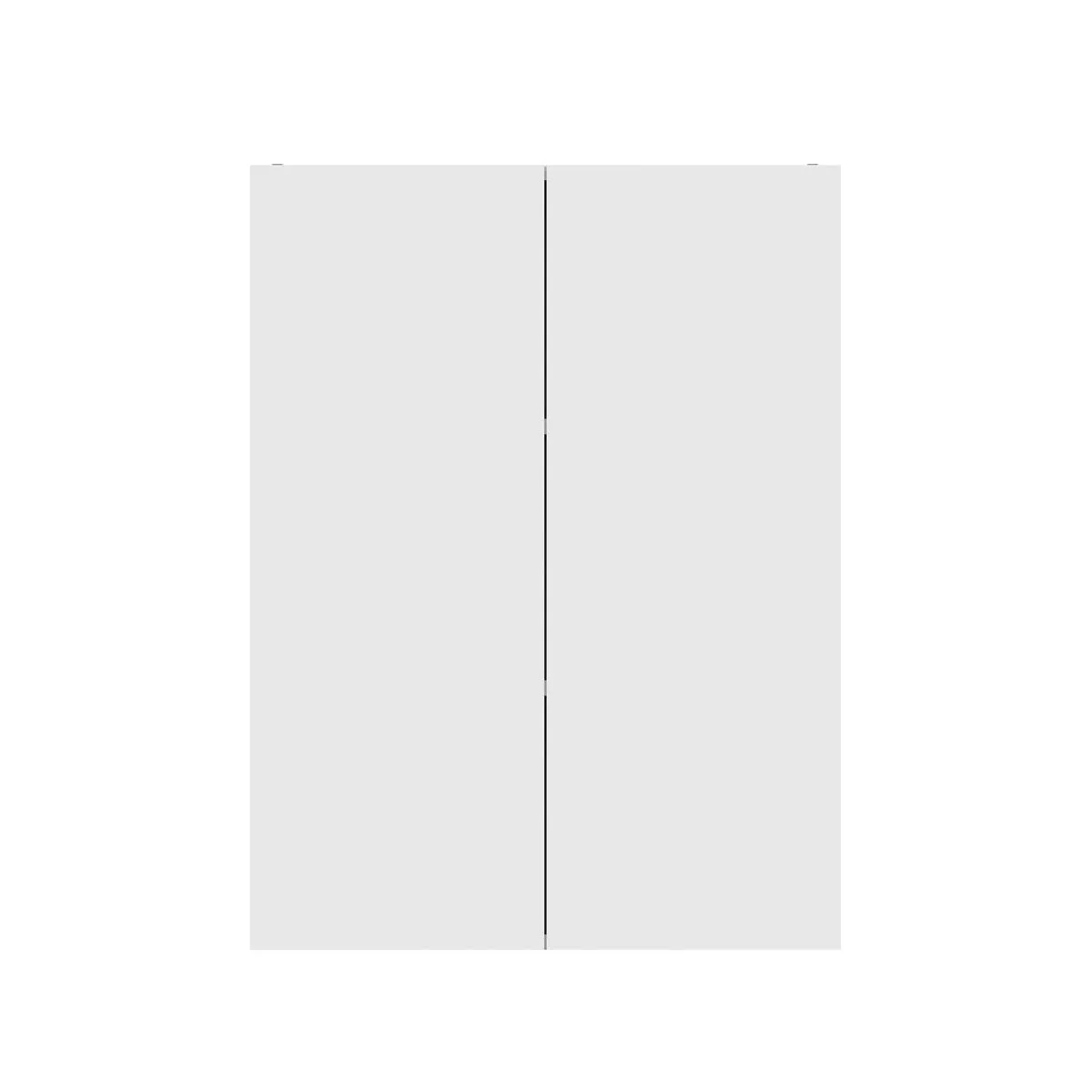 RTA - Glossy White - Double Door Wall Cabinet | 24"W x 36"H x 12"D