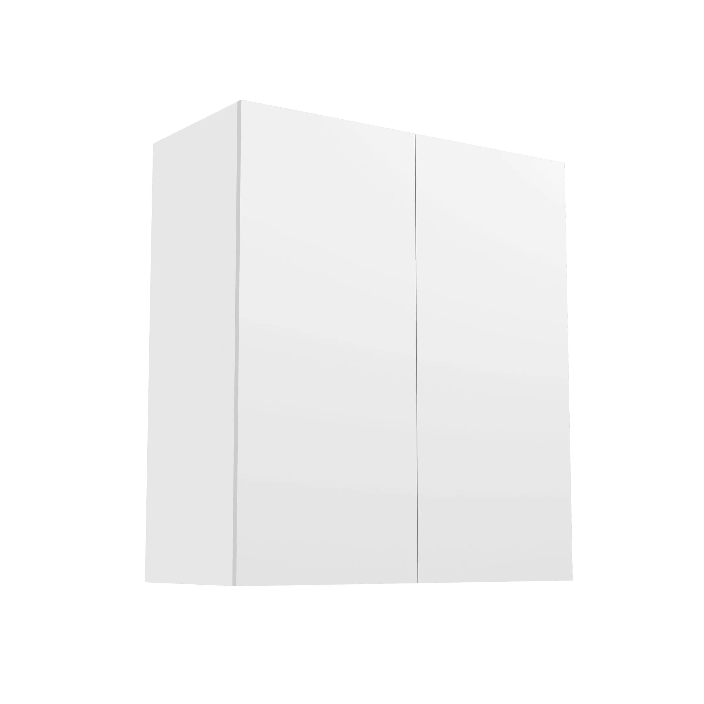 RTA - Glossy White - Double Door Wall Cabinets | 27"W x 30"H x 12"D