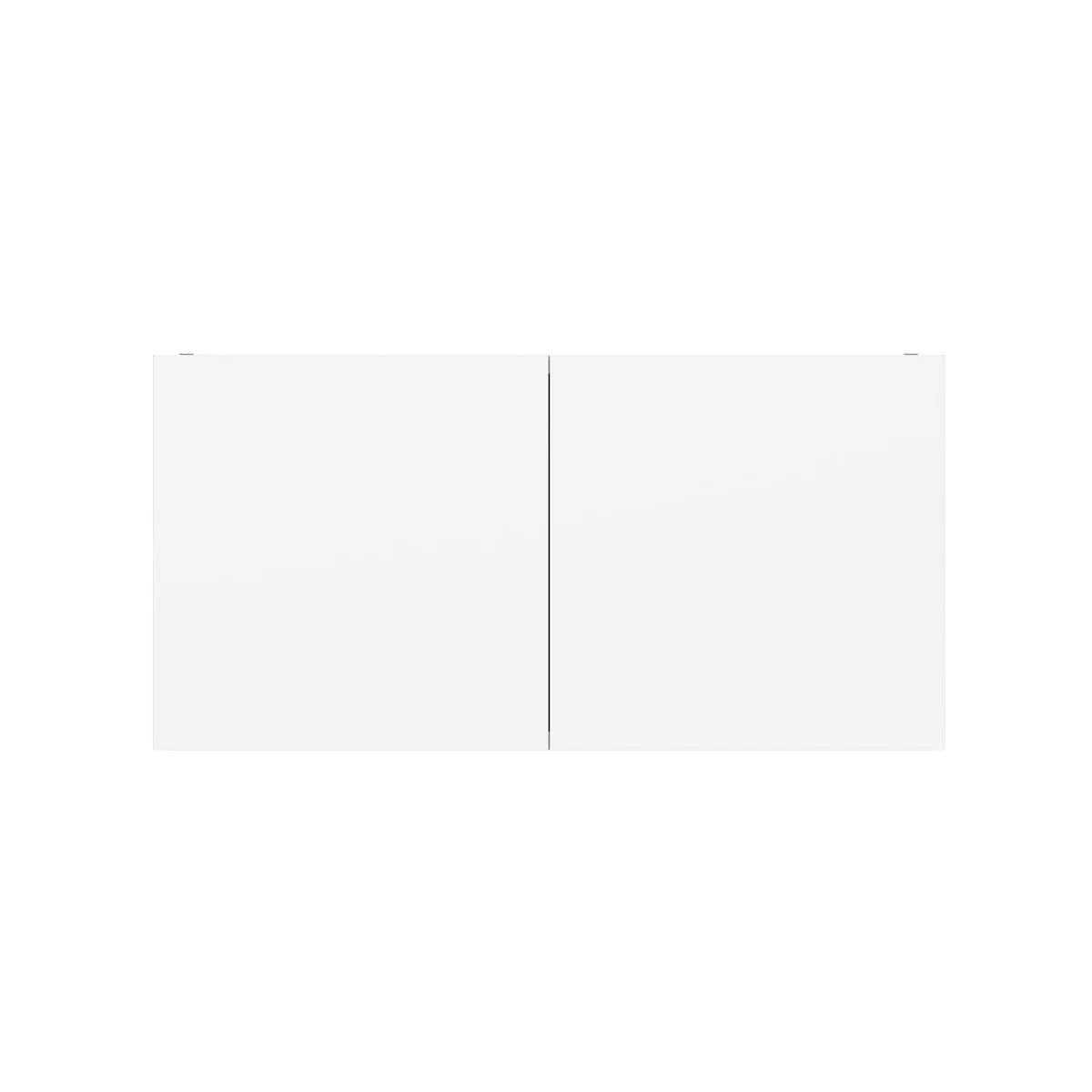 RTA - Glossy White - Double Door Wall Cabinets | 30"W x 15"H x 12"D