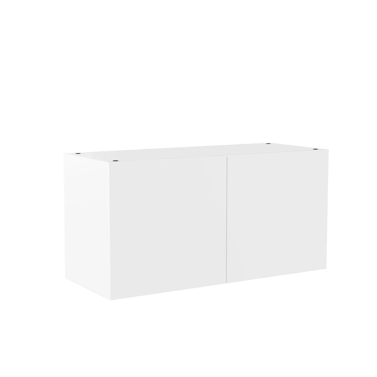RTA - Glossy White - Double Door Wall Cabinets | 30"W x 15"H x 12"D