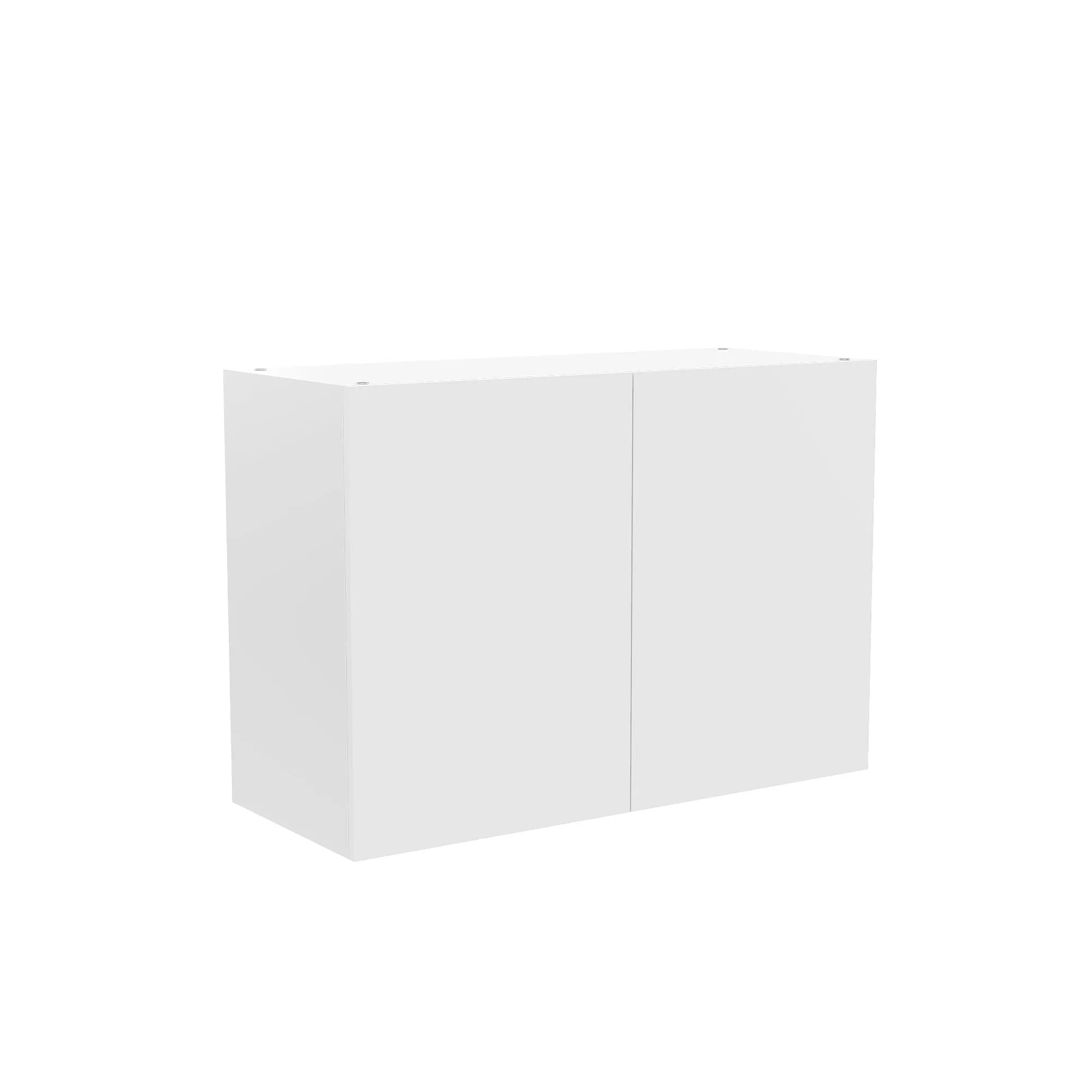RTA - Glossy White - Double Door Wall Cabinets | 30"W x 21"H x 12"D