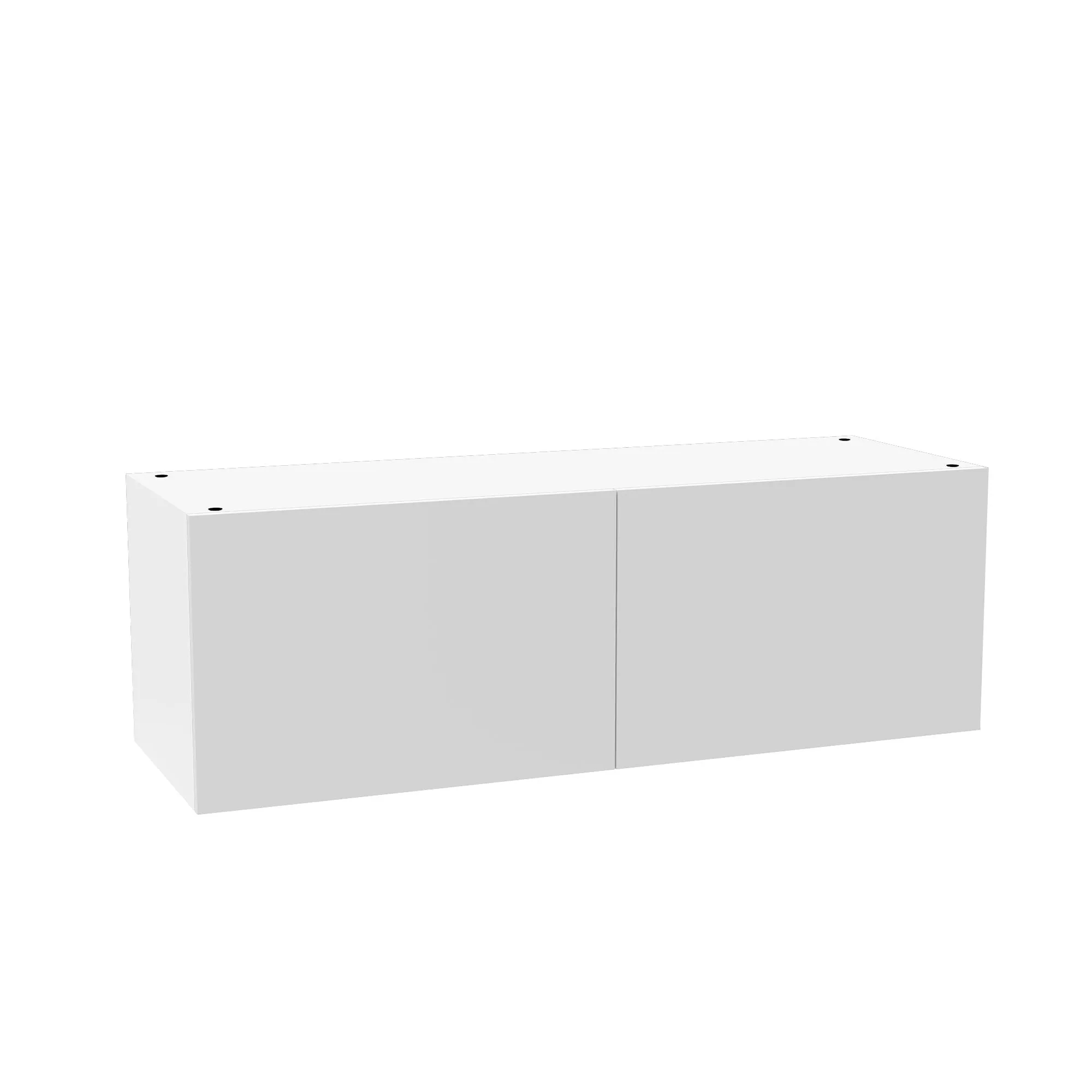 RTA - Glossy White - Double Door Wall Cabinets | 36"W x 12"H x 12"D