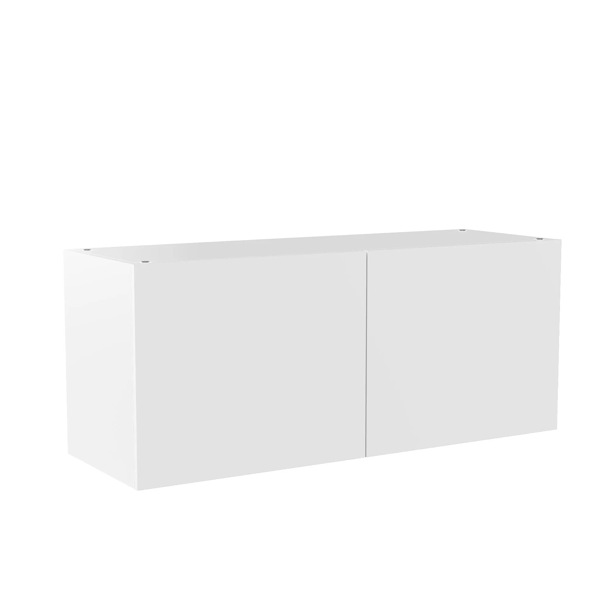 RTA - Glossy White - Double Door Wall Cabinets | 36"W x 15"H x 12"D