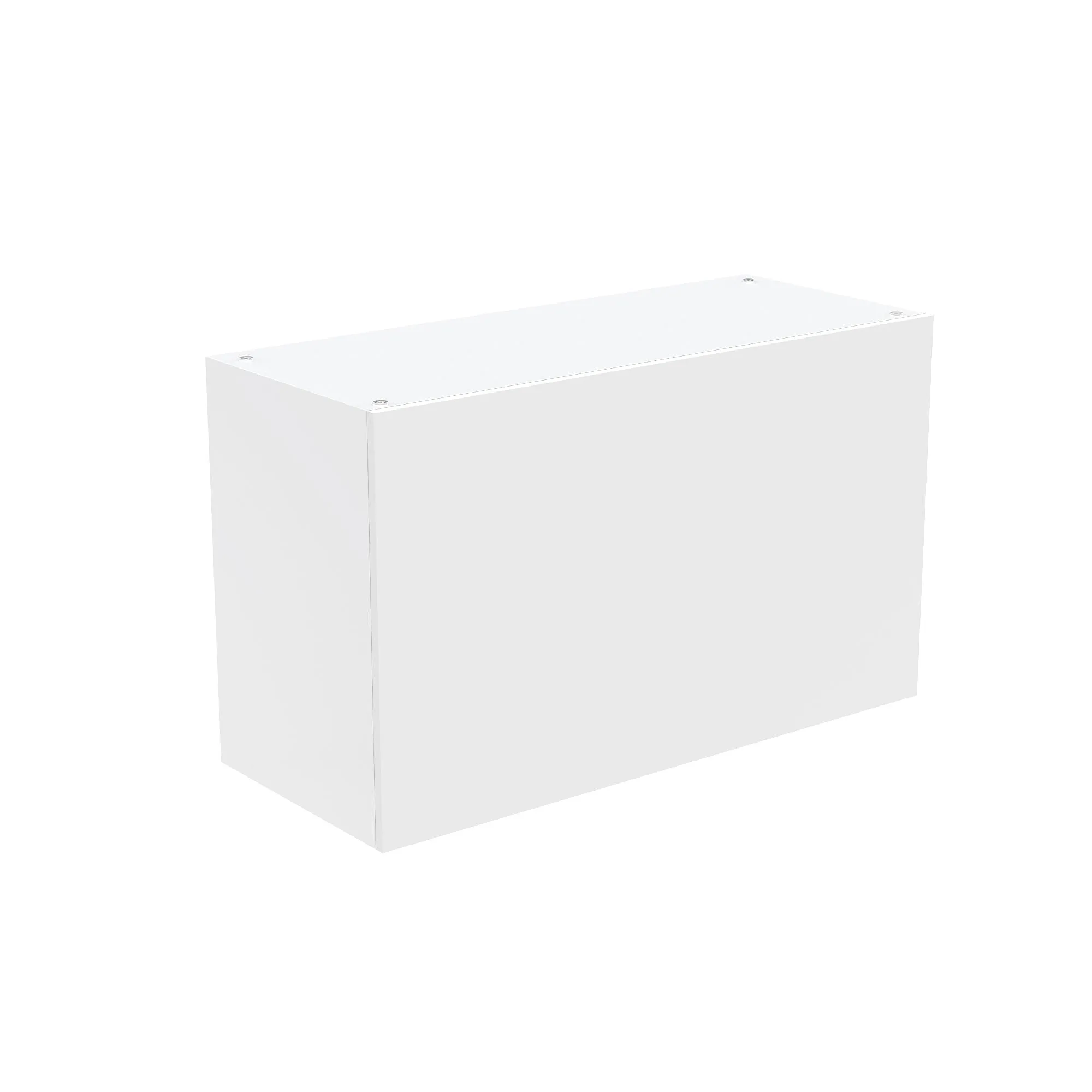RTA - Glossy White - Horizontal Door Wall Cabinets | 30"W x 18"H x 12"D