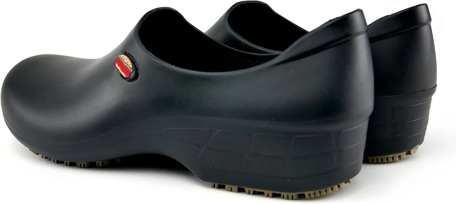 Sticky Non-Slip Pro Chef Shoes for Women - Slip Resistant - Food Service Kitchen Shoes