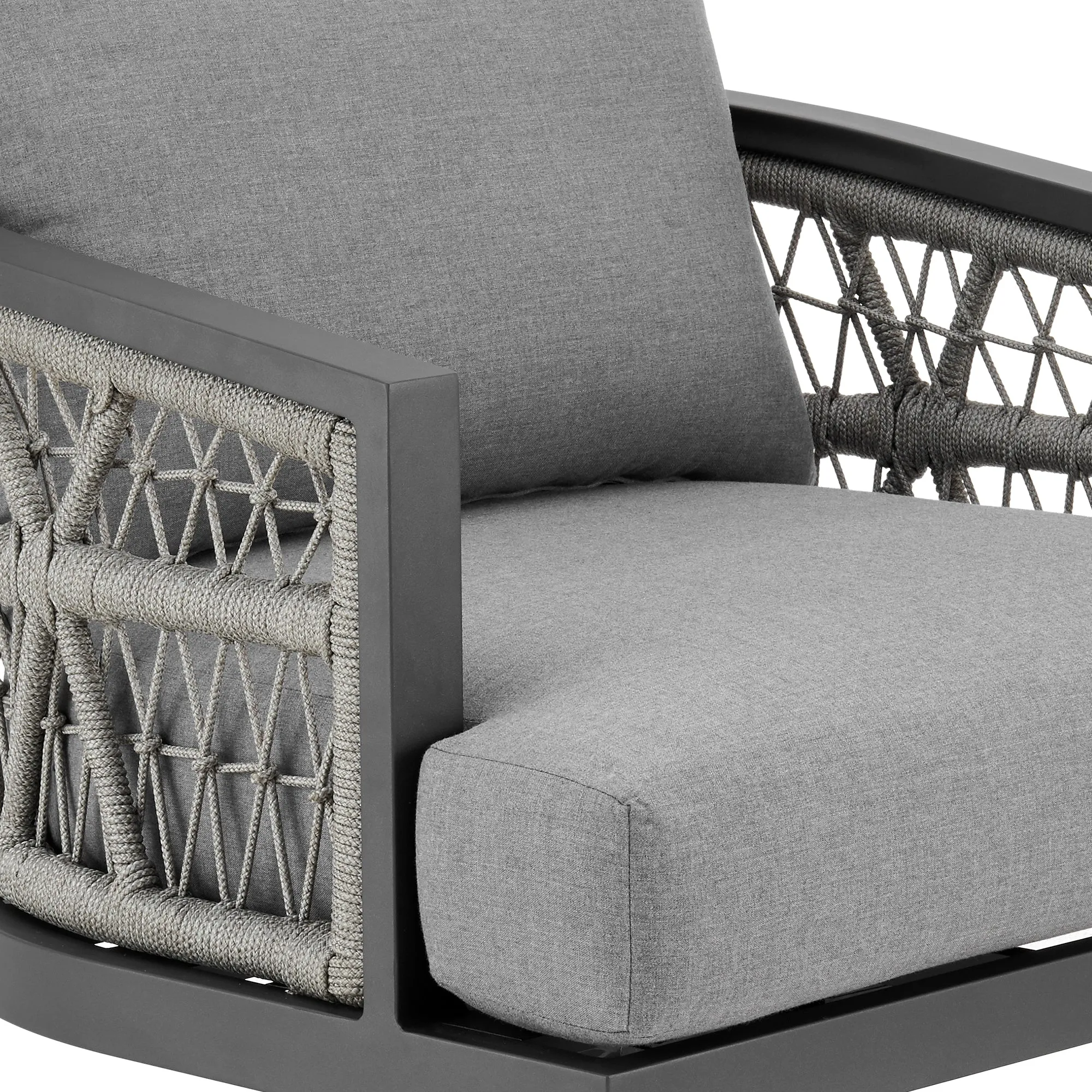 Zella Swivel Outdoor Armchair
